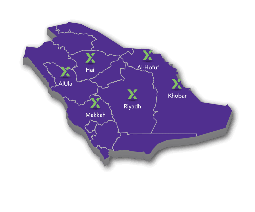A map of the country of jordan